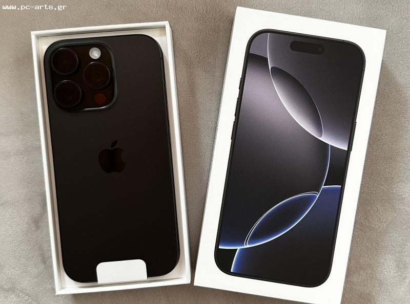 Apple iPhone 16 Pro 128GB = 550 EUR, iPhone 16 Pro Max 256GB