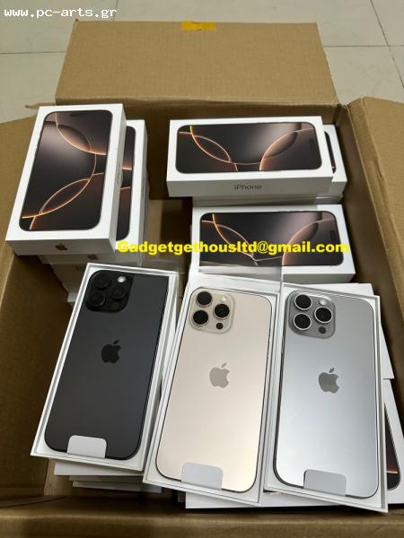 Apple iPhone 16 Pro Max, iPhone 16 Pro, iPhone 16, 16 Plus ,