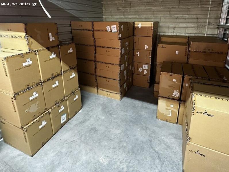 Bitmain Antminer S21 200T BTC Bitcoin Miner + τροφοδοτικό χο