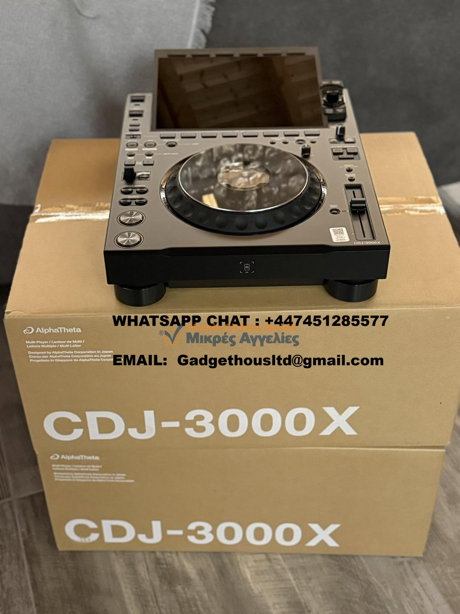 AlphaTheta XDJ-AZ, AlphaTheta OMNIS-DUO , Pioneer DJ OPUS-QUAD, Pioneer DJ XDJ-RX3, Pioneer XDJ-XZ, Pioneer DJ DDJ-FLX10, AlphaTheta CDJ-3000X, Pioneer CDJ-3000