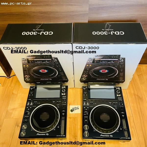 Pioneer CDJ-3000 , Pioneer DJM-A9 , Pioneer DJM-V10-LF Mixer