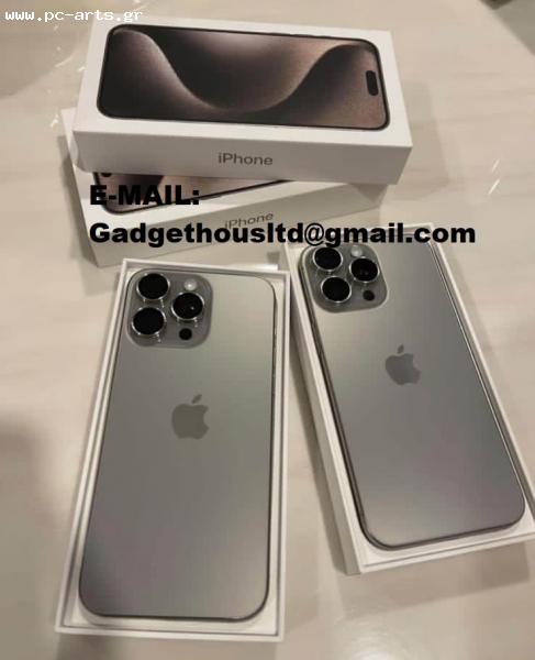 Apple iPhone 16 Pro Για 550 EUR, iPhone 16 Pro Max = 650 EUR