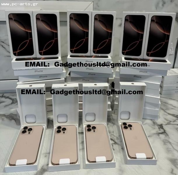 Apple iPhone 16 Pro = 550 EUR, iPhone 16 Pro Max = 650 EUR