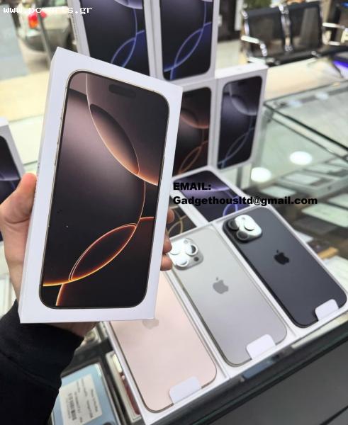 Apple iPhone 16 Pro Max, iPhone 16 Pro, iPhone 16, Sony PS5