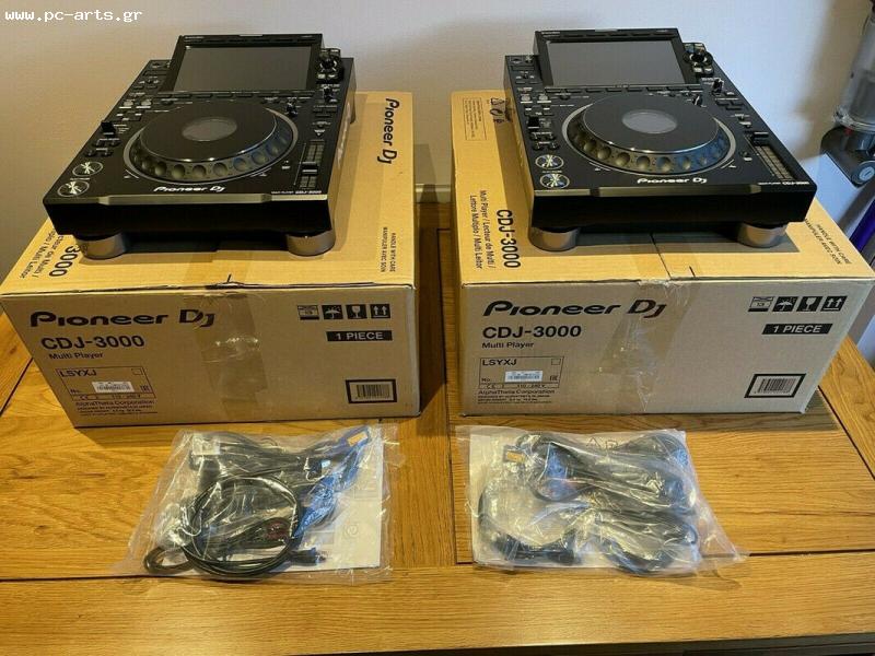 AlphaTheta CDJ-3000X, Pioneer CDJ-3000, Pioneer DJ DJM-A9