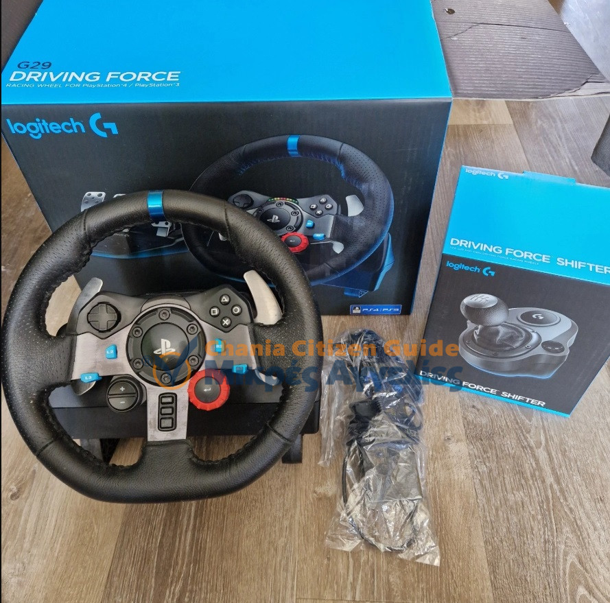 Logitech G29 Driving Force + Shifter Bundle (PC/PS3/PS4)