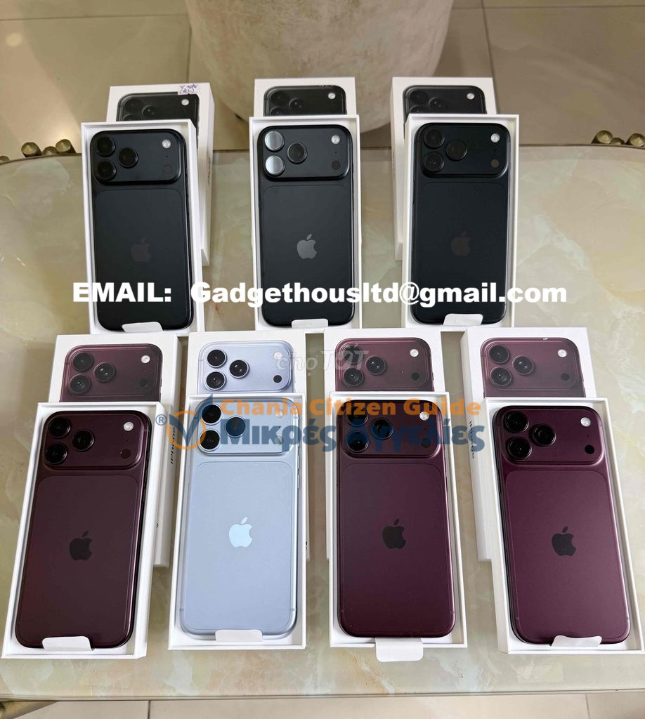 Πρωτότυπο Apple iPhone 18 Pro Max, iPhone 18 Pro,  Apple iPhone Duo , iPhone 17 Pro Max, iPhone 17 Pro, iPhone 17, iPhone Air, iPhone 16 Pro Max