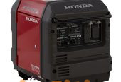 Honda Eu 3000-Watt Portable Inverter Generator – Gasoline Single Fuel with Electric Start