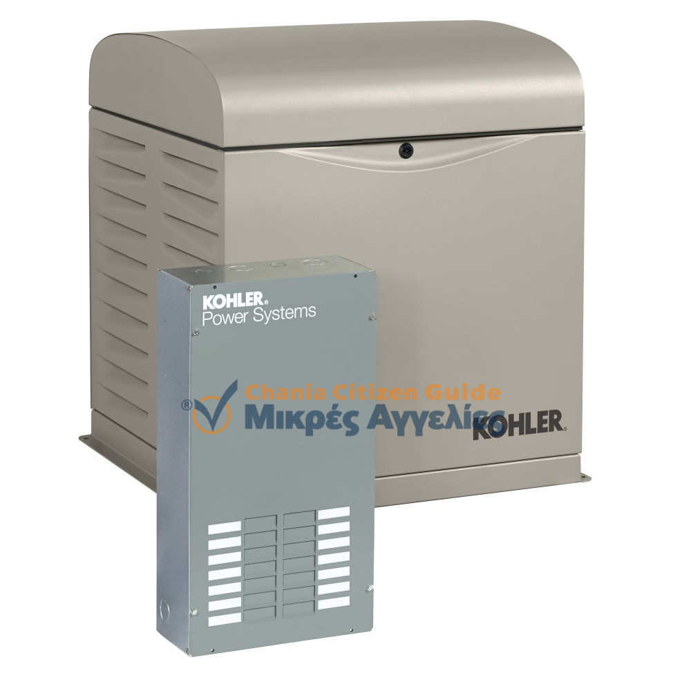 KOHLER RESVL 12kW Home Standby Generator with 100A ATS
